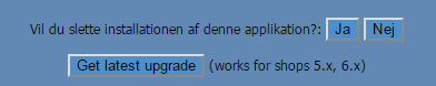 Skærmbillede: Sådan opgraderer du din webshop til denne version