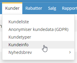 Skærmbillede: Mulighed for at kunder skal bekræfte e-mail adresse ved bestilling