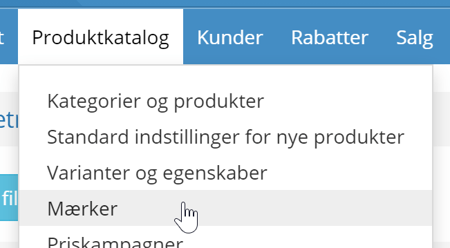Skærmbillede: Udeluk mærkesider for søgemaskiner