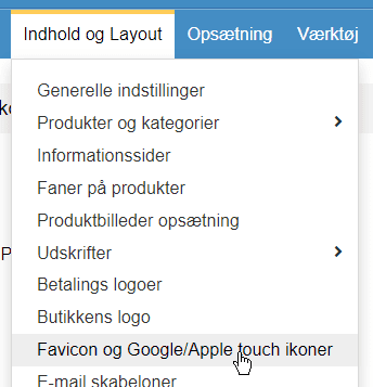Skærmbillede: Tilføj logo/ikon til visning i google søgeresultater
