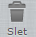 Skærmbillede: Slet mails