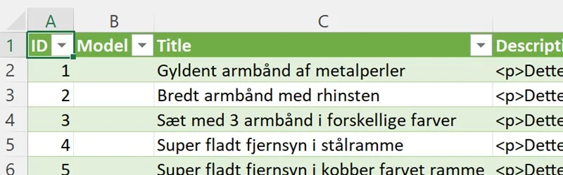 Skærmbillede: Start med et tomt ark