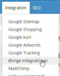 Skærmbillede: Google Tag Manager