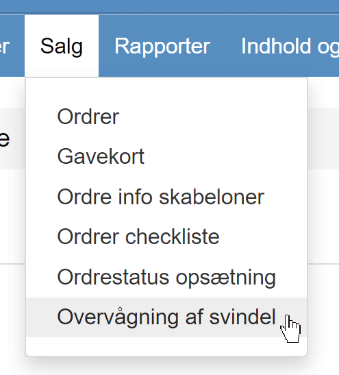 Skærmbillede: Liste med alle der overvåges (og slet/stop en overvågning)