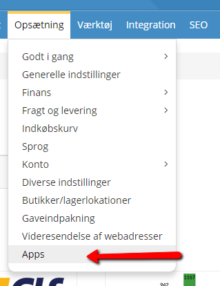 Skærmbillede: Installer app